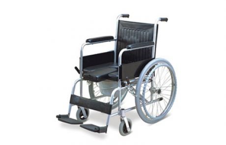 כיסא גלגלים לשירותים ורחצה – הנעה עצמית